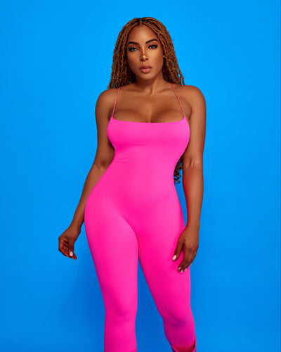 Pink Power Jumpsuit